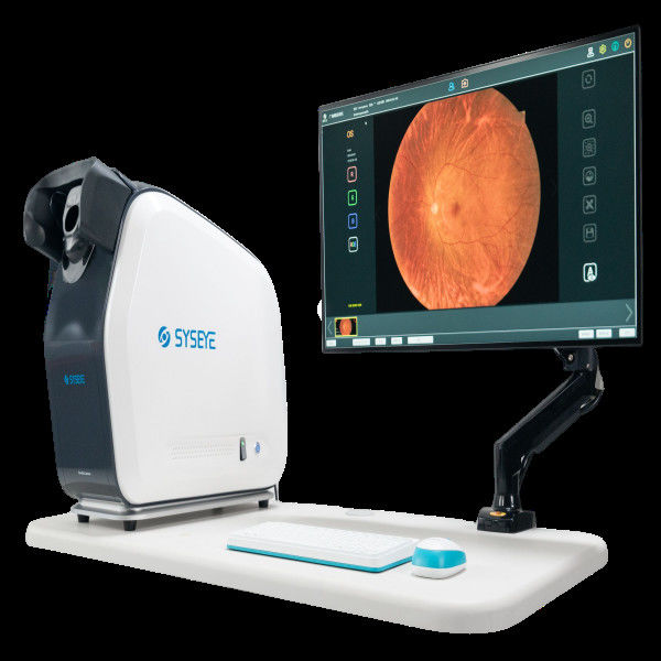 8 мкм оптического разрешения Wide Field Fundus Camera с 27-дюймовым HD цветовым монитором и автоматической фокусировкой
